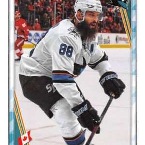 2020-21 TOPPS #397- Brent Burns