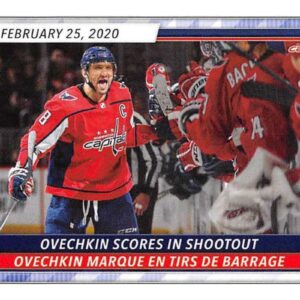 2020-21 TOPPS #495- Alexander Ovechkin