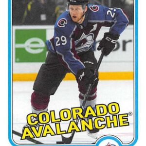 2020-21 TOPPS #586- Nathan MacKinnon