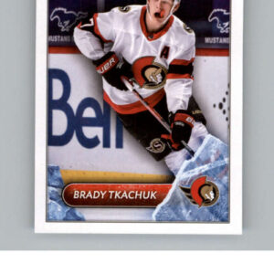 2021-22 TOPPS  #393- Brady Tkachuk