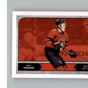 2021-22 TOPPS  #620- Brady Tkachuk