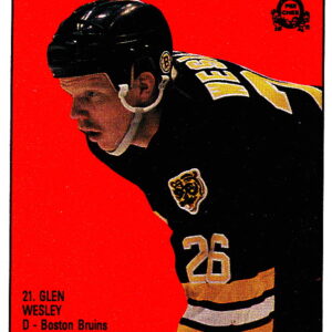 1988 O-Pee-Chee Back Cards #21-Glen Wesley