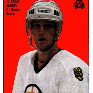 1988 O-Pee-Chee Back Cards #10-Craig Janney