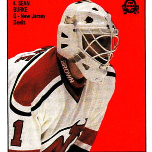 1988 O-Pee-Chee Back Cards #4-Sean Burke