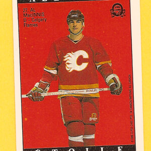 1989 O-Pee-Chee Back Cards #27-Al MacInnis