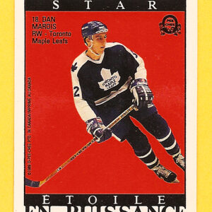 1989 O-Pee-Chee Back Cards #18-Daniel Marois