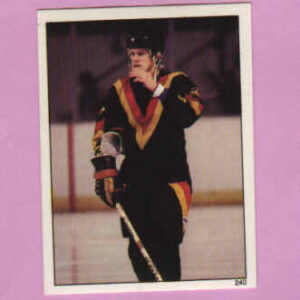 1982 Topps #240-Thomas Gradin