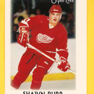 1987 OPC Mini Cards #5-Shawn Burr