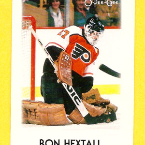 1987 OPC Mini Cards #16-Ron Hextall