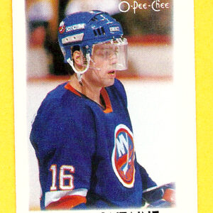 1987 OPC Mini Cards #22-Pat LaFontaine