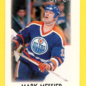 1987 OPC Mini Cards #28-Mark Messier