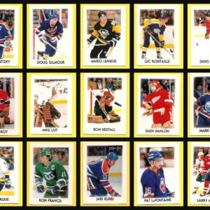 1987 O-Pee-Chee NHL Hockey Mini Card Set of 42