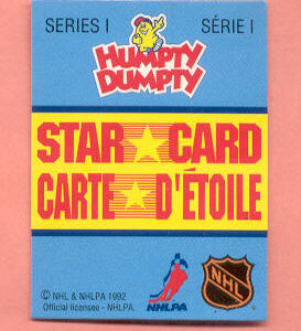 1992 Humpty Dumpty  #26- Checklist