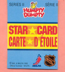 1992 Humpty Dumpty  #52- Checklist