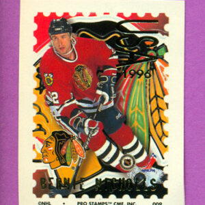1996 Pro Stamps #9-Bernie Nicholls