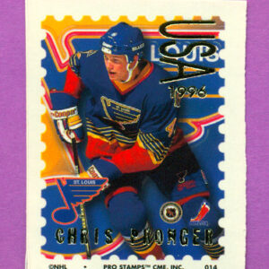 1996 Pro Stamps #14-Chris Pronger