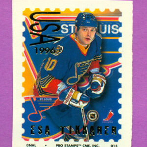1996 Pro Stamps #15-Esa Tikkanen