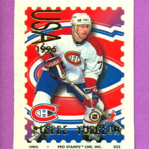 1996 Pro Stamps #25-Pierre Turgeon