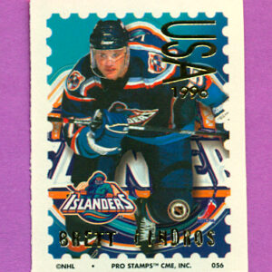 1996 Pro Stamps #56-Brett Lindros