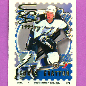 1996 Pro Stamps #72-Chris Gratton