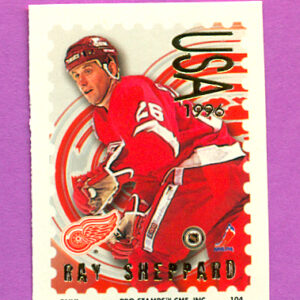 1996 Pro Stamps #104-Ray Sheppard