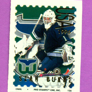1996 Pro Stamps #126-Sean Burke