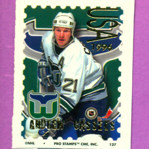 1996 Pro Stamps #127-Andrew Cassels