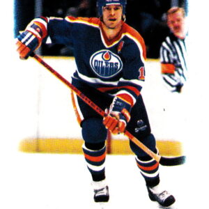 1988 OPC Mini Cards #25-Mark Messier