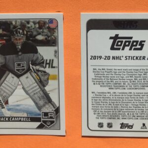 2019 TOPPS #235- Jack Campbell