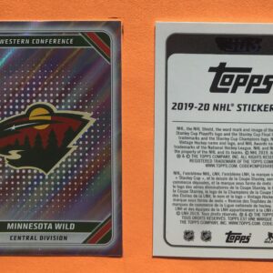 2019 TOPPS #239- Logo Minnesota Wild
