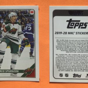 2019 TOPPS #245- Jared Spurgeon