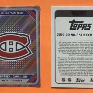 2019 TOPPS #256- Logo Montreal Canadiens