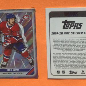 2019 TOPPS #258- Max Domi