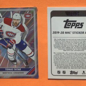 2019 TOPPS #259- Tomas Tatar