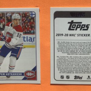 2019 TOPPS #265- Jesperi Kotkaniemi