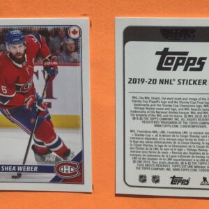 2019 TOPPS #266- Shea Weber