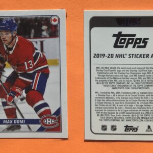 2019 TOPPS #269- Max Domi