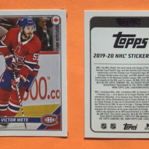2019 TOPPS #272- Victor Mete