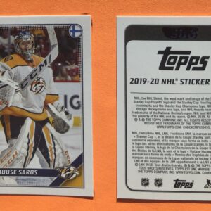 2019 TOPPS #285- Juuse Saros