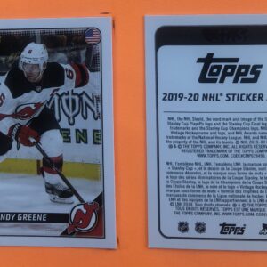 2019 TOPPS #302- Andy Greene