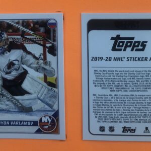 2019 TOPPS #312- Semyon Varlamov