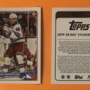 2019 TOPPS #335- Lias Andersson