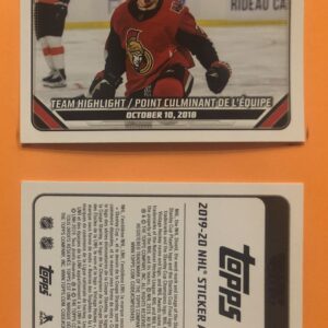2019 TOPPS #342- Brady Tkachuk