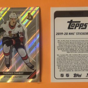 2019 TOPPS #343- Thomas Chabot