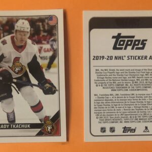2019 TOPPS #346- Brady Tkachuk