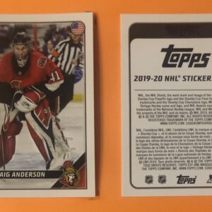 2019 TOPPS #351- Craig Anderson