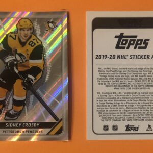 2019 TOPPS #377- Sidney Crosby