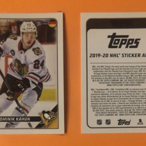 2019 TOPPS #380- Dominik Kahun