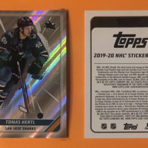 2019 TOPPS #395- Tomas Hertl