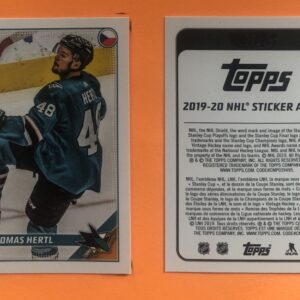 2019 TOPPS #405- Tomas Hertl